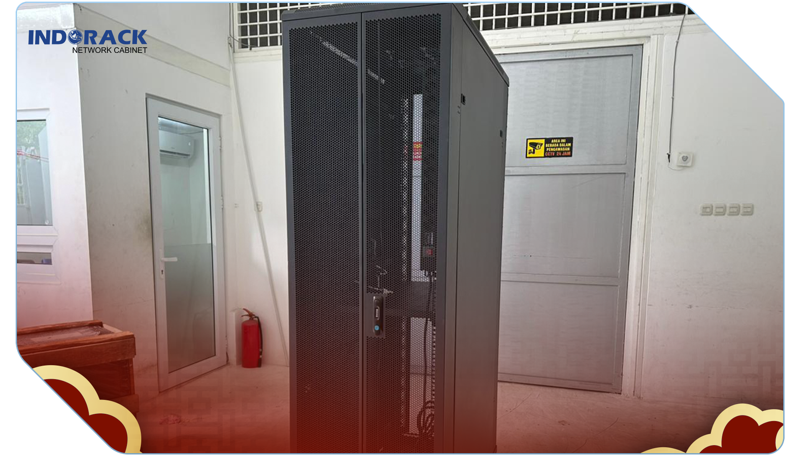 Perakitan Perforated Door 12